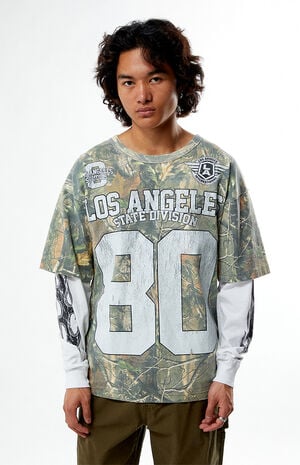 Camo LA Division 80 Layered Long Sleeve T-Shirt