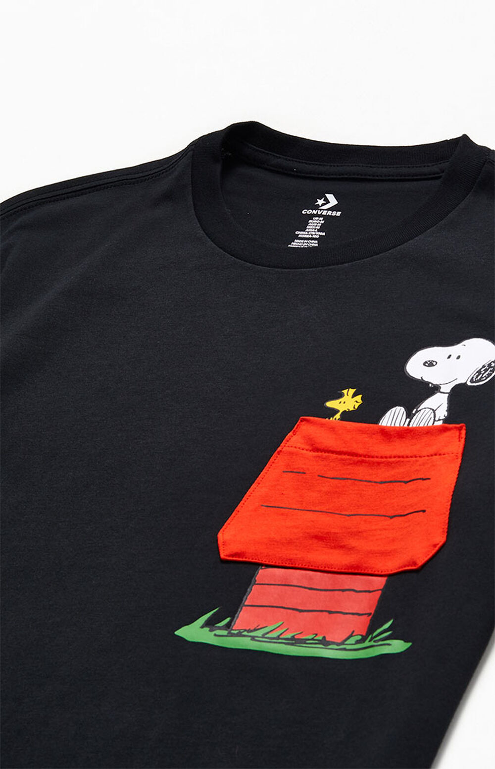 Converse x Peanuts Pocket TShirt PacSun