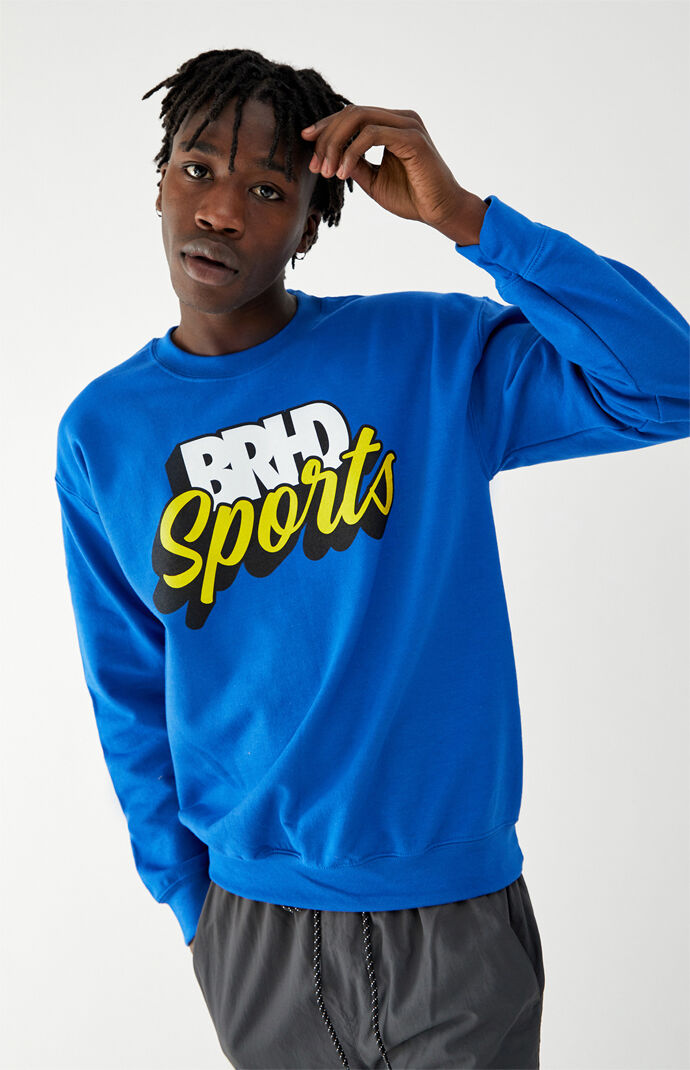 Cursive Logo Crew Neck Sweatshirt
