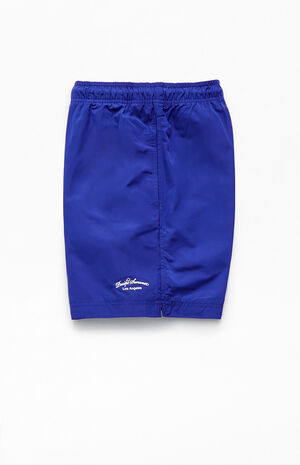 Solid Nylon 6.5" Swim Trunks image number 3