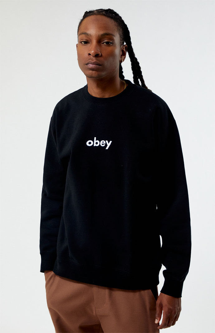 Obey crew neck sale