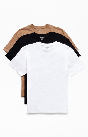PS Basics 3-Pack Reece Core Colors T-Shirts | PacSun