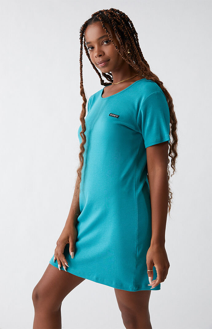 Obey Organic Fireside T Shirt Dress PacSun
