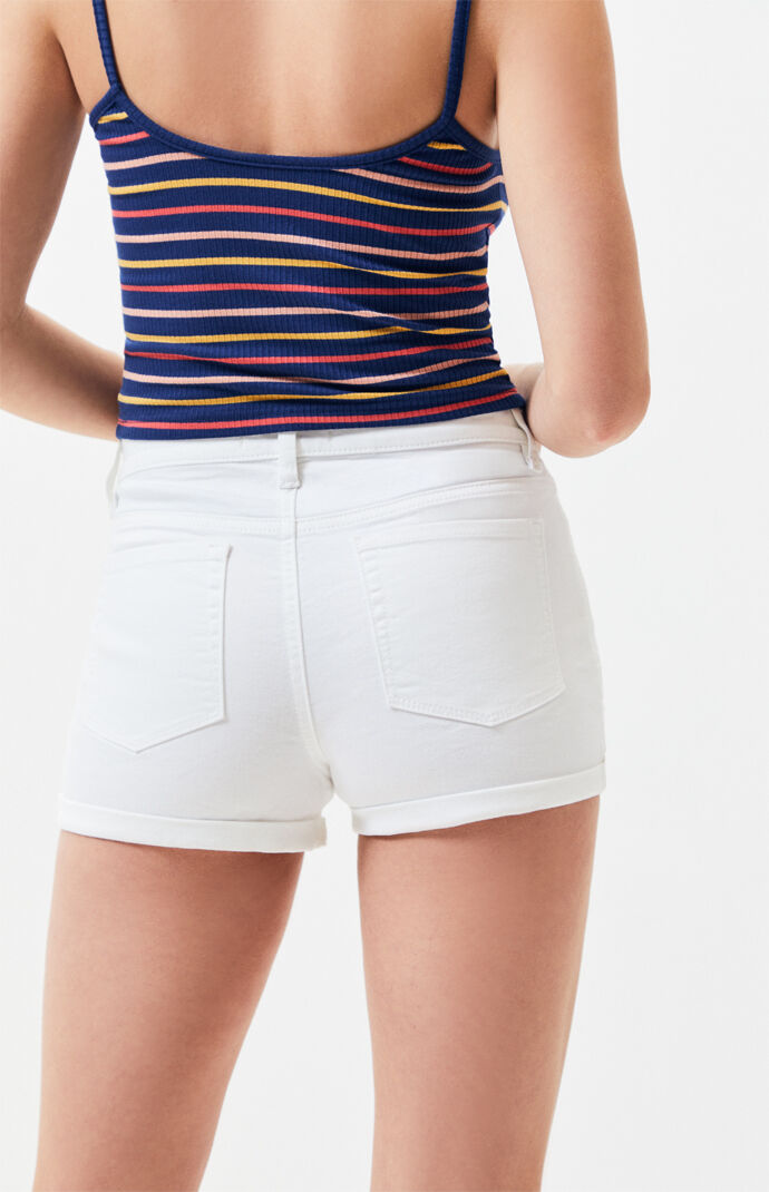 pacsun white shorts