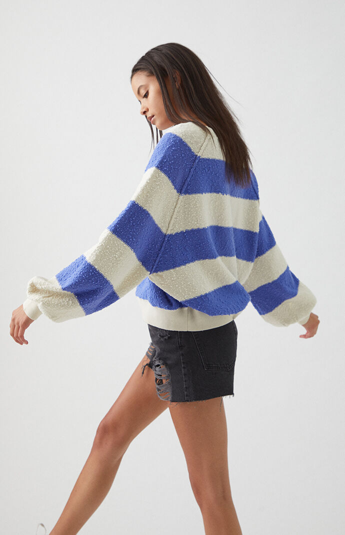 Found My Friend Striped Sweater
