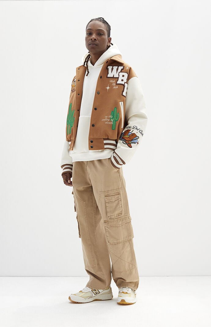 Pacsun Tan Baggy Carpenter Cargo Pants | PacSun