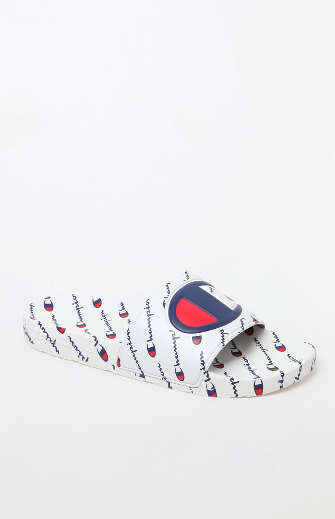 men's champion ipo repeat slide sandals