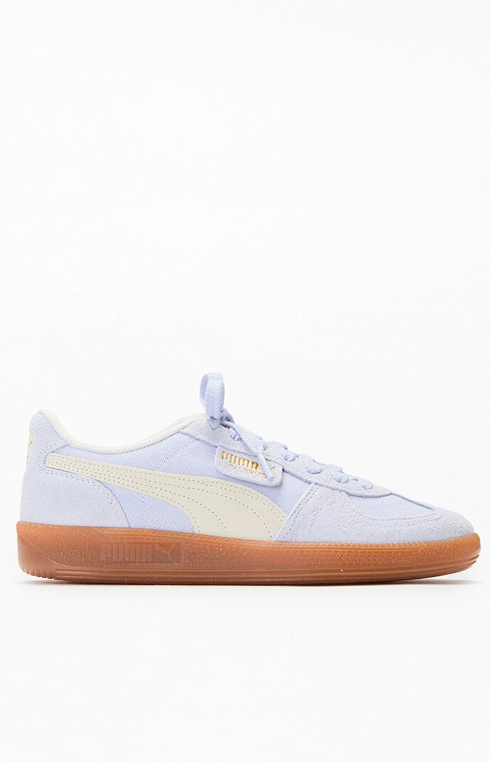Puma Women's Light Blue Palermo Vintage Sneakers | PacSun