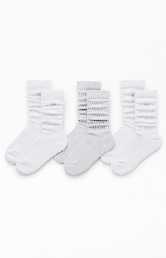 adidas 3 Pack Originals Slouchy Crew Socks