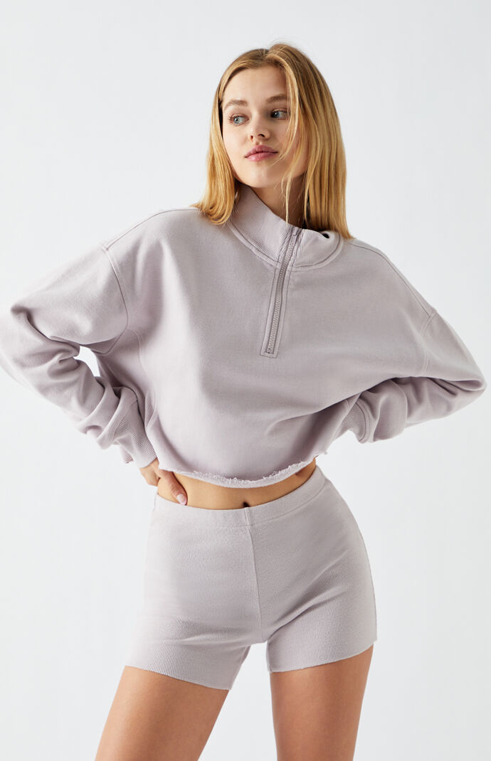 Dana Ribbed Slim Shorts