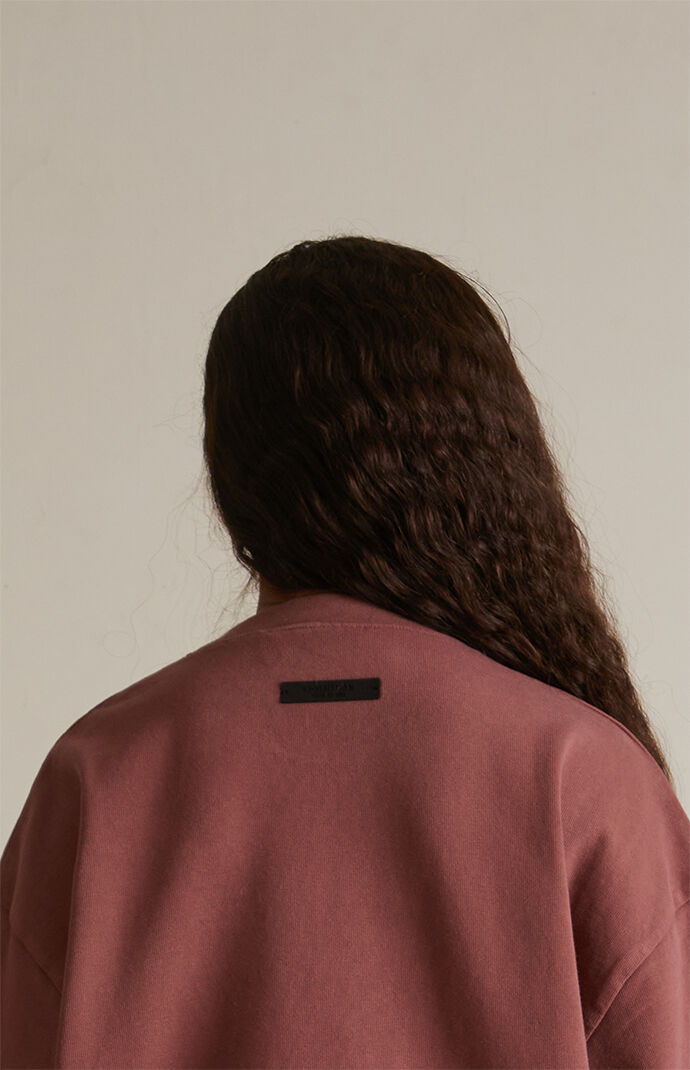 【FOG Essentials】Crimson Heavy T-Shirt Fear of God ESSENTIALS Crimson Heavy T-Shirt | PacSun