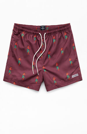Hula AOP 4.5" Swim Trunks image number 1