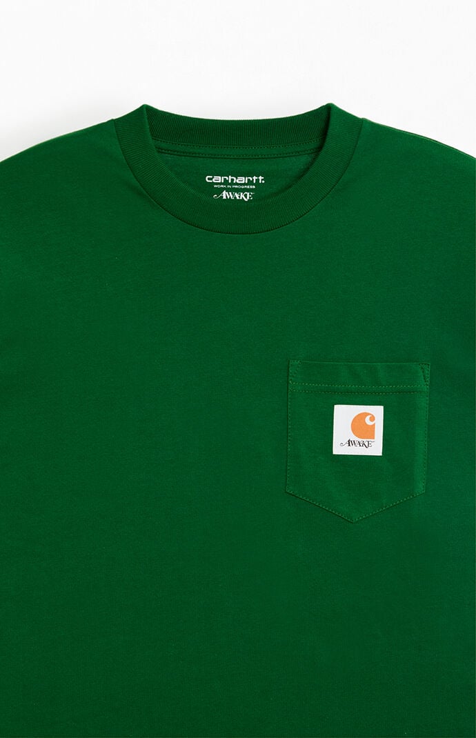 Awake NY x Carhartt Green Pocket T-Shirt | Pacsun
