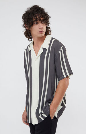 Nouveau Stripe Woven Camp Shirt image number 1