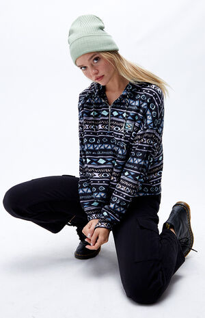 Culture Heritage Half-Zip Hoodie image number 4