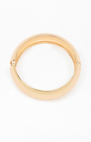 Tammy Gold Metal Cuff Bracelet image number 2