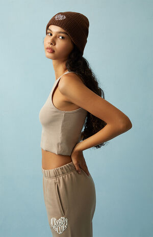 By PacSun Tan Club Ribbed Tank Top image number 2