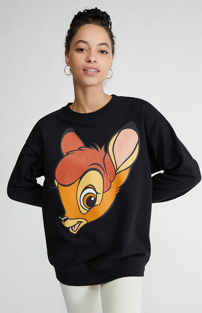 Disney Jumbo Bambi Crew Neck Sweatshirt | Pacsun