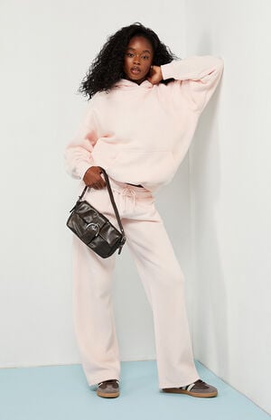 Pink Core Vintage Wash Pullover Hoodie image number 1