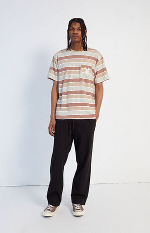 By PacSun Striped Towel T-Shirt image number 4