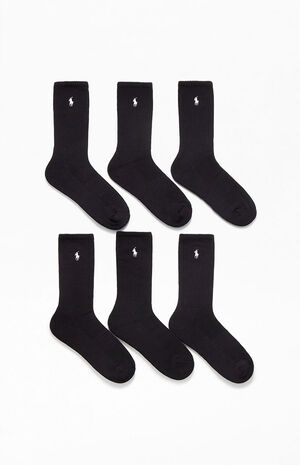 6 Pack Casual Crew Socks image number 2