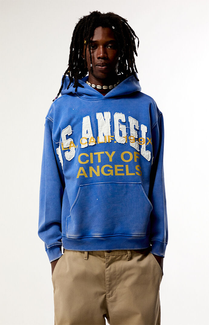 Pacsun Los Angeles Applique Fleece Hoodie