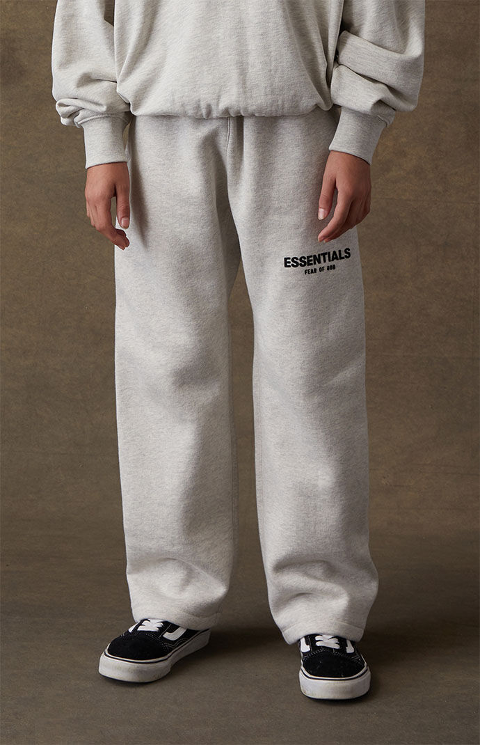 Kids Fear of God Light Oatmeal Relaxed Sweatpants | PacSun