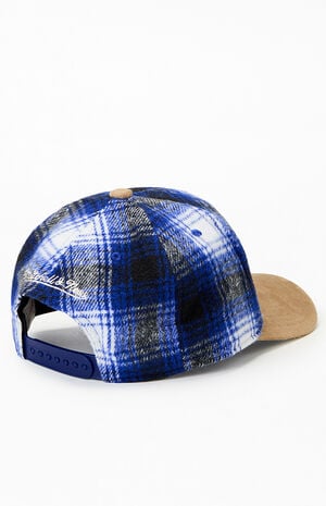 MLB Plaid NY Yankees World Series Pro Snapback Hat image number 2