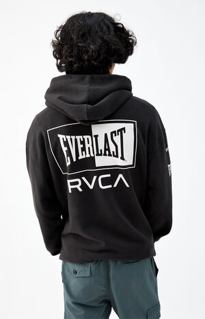 Everlast Mens OTH Hoody Hoodie Hooded Top Kangaroo Pocket Print Drawstring