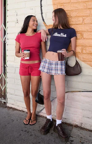 Red Ashlyn Short Sleeve Top image number 1