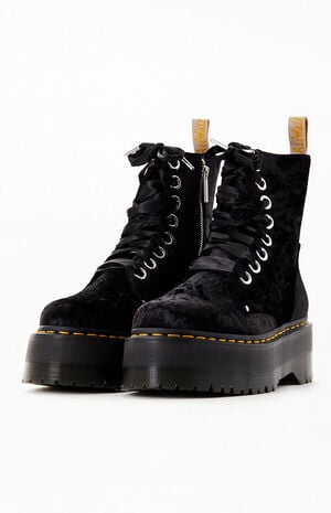 jadon velvet doc martens