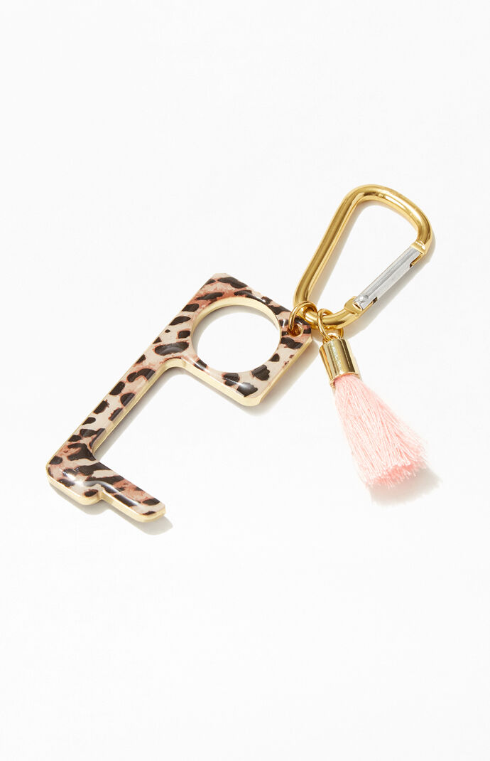 Leopard Safe Touch Keychain Tool