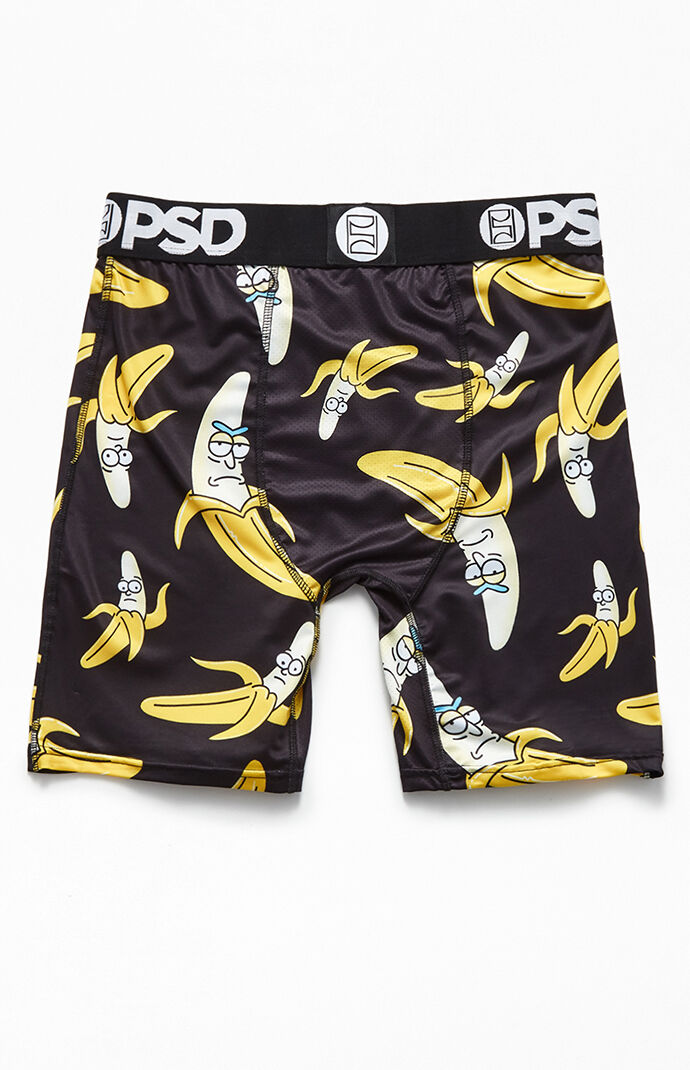 Rick And Morty Banana Boxer Brief