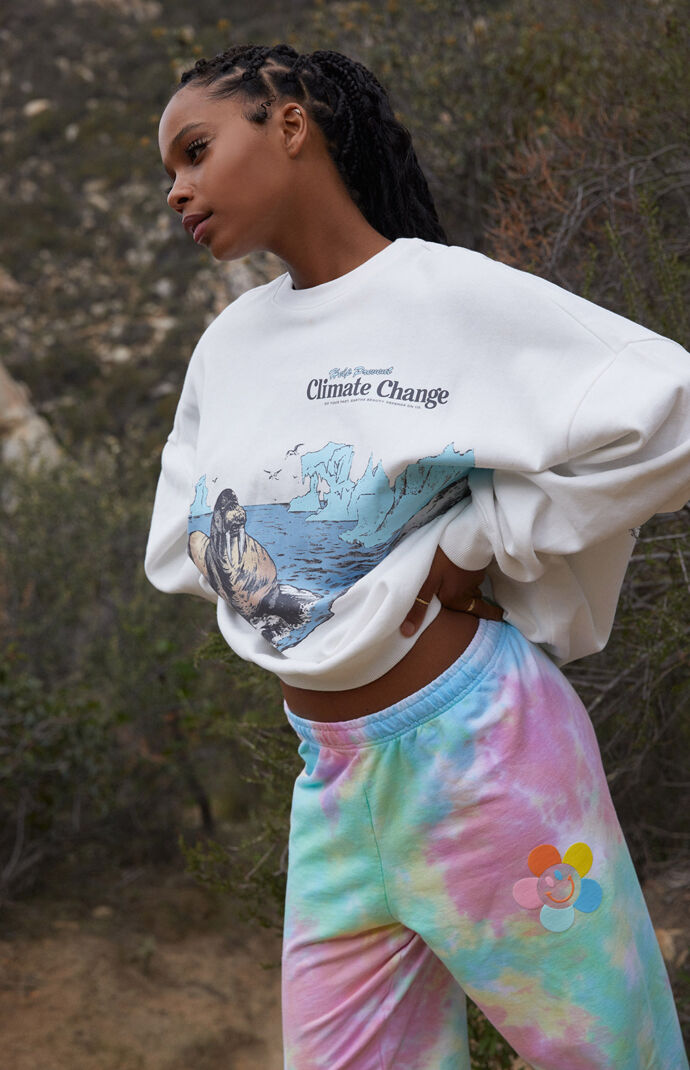 Pacsun ex 2025 boyfriend sweatshirt