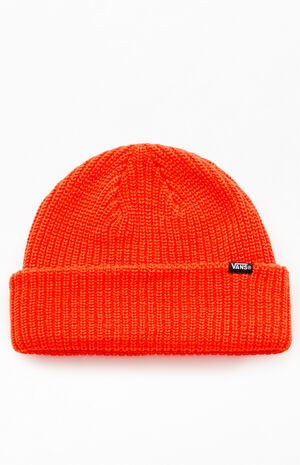 Kids Orange Core Basic Cuff Beanie image number 1