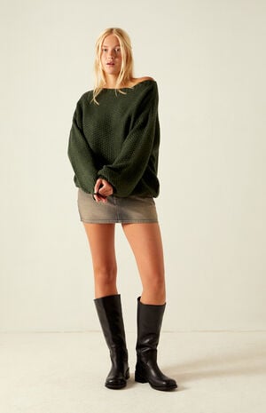 Wren Off-The-Shoulder Sweater image number 5