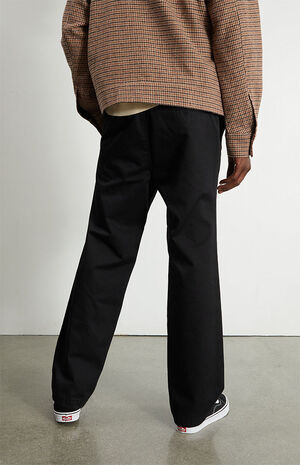 Black Loose Fit Trousers image number 4