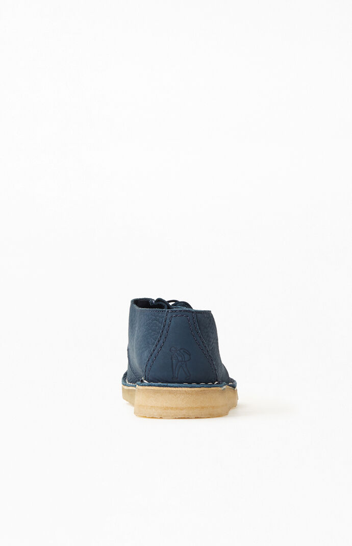 Blue Nubuck Desert Trek Shoes
