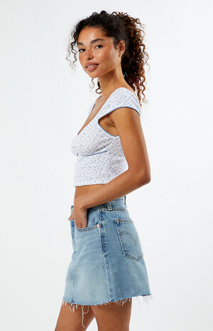 Amy Cinched Pointelle Top image number 3