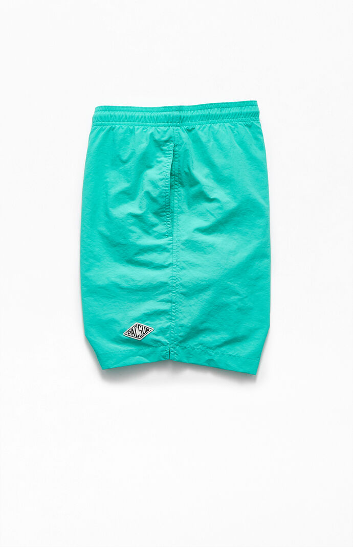 Solid 17" Swim Trunks