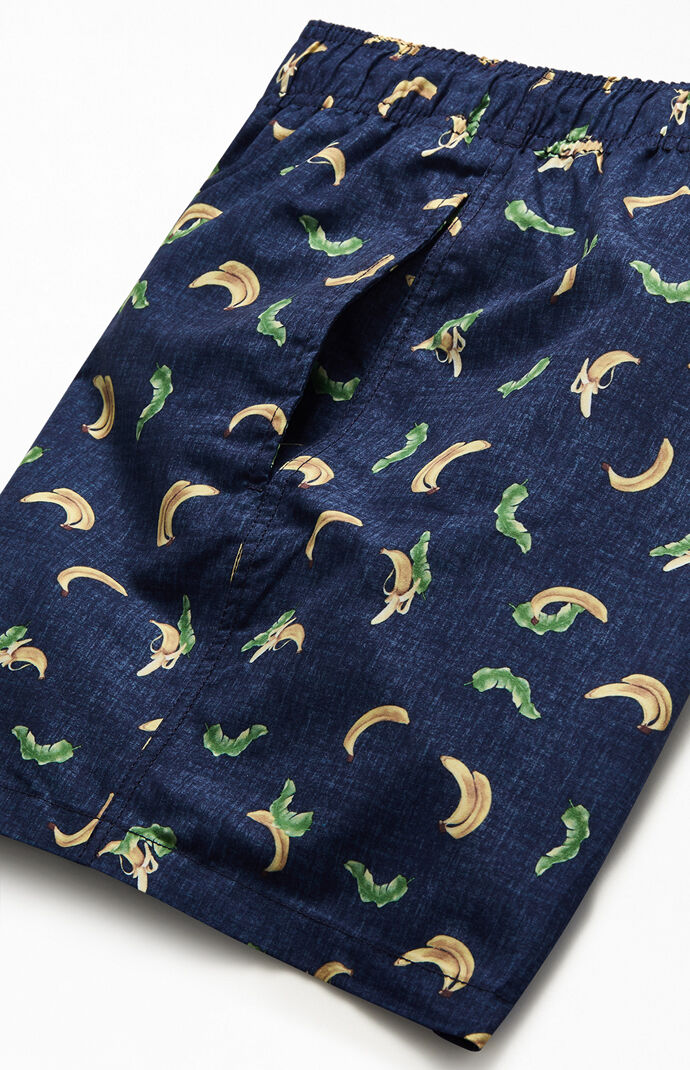 Chambray Banana 17" Swim Trunks