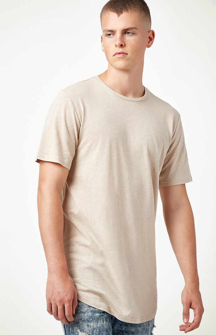 scallop t shirt pacsun