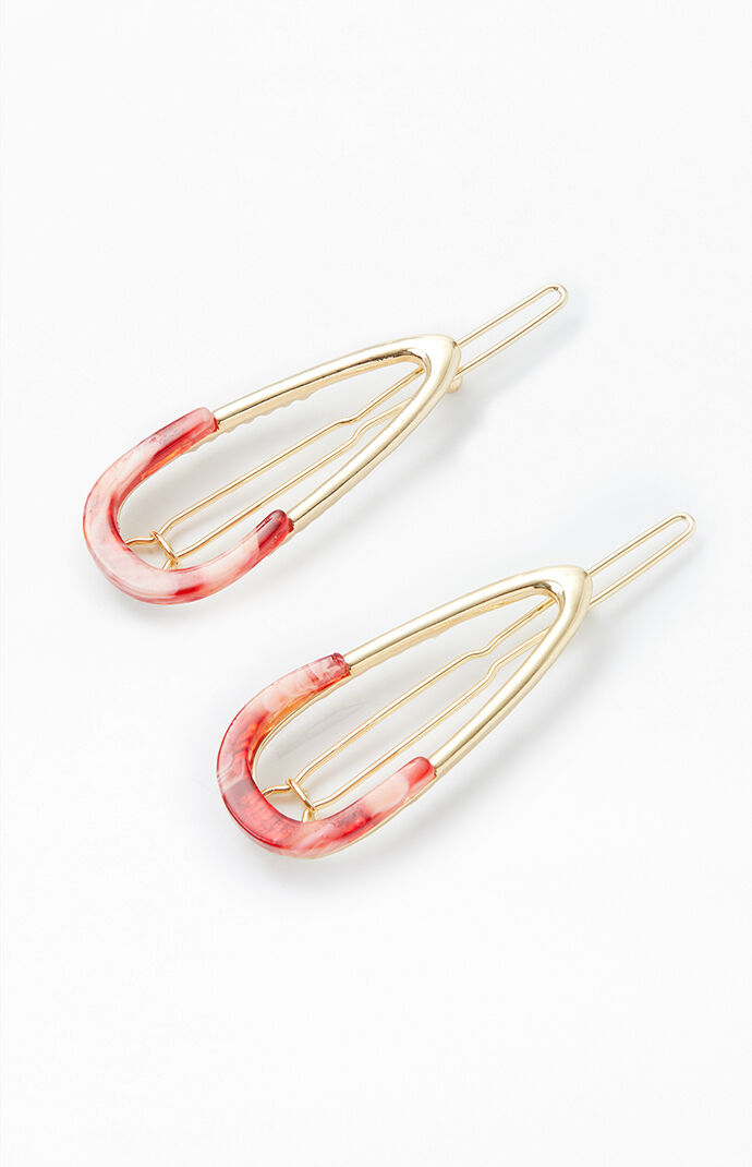 Metal Snap Hair Clips