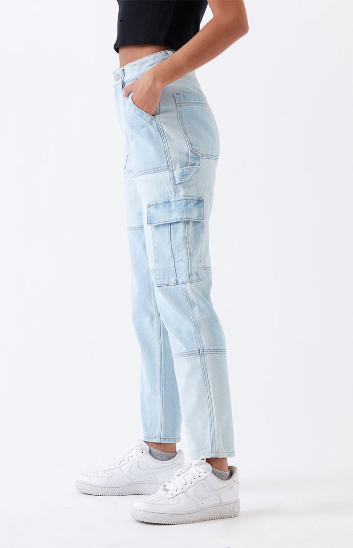 sky blue cargo pants