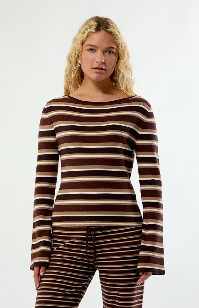 Your Favorite Sage Ribbed Long Sleeve Sweater