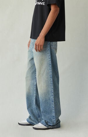 Blake Extreme Baggy Jeans Medium Blue Tint image number 3