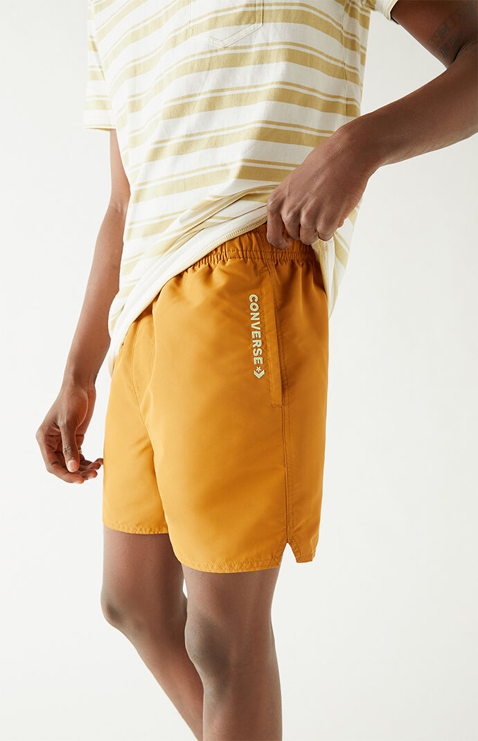 Recycled Woven Embroidered Shorts