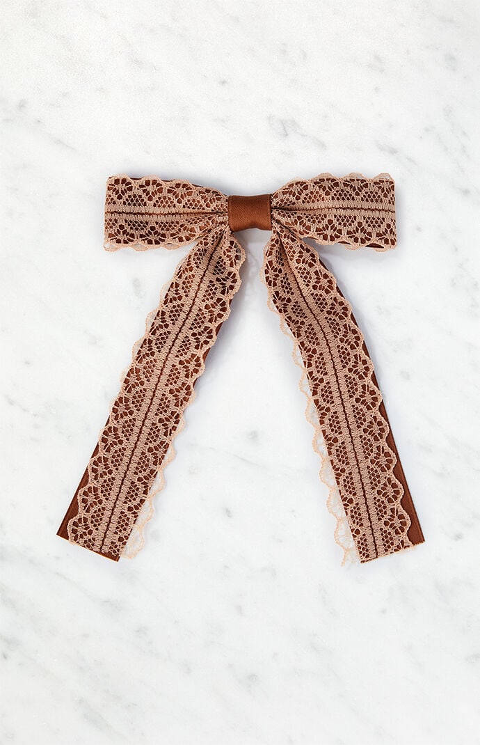 Pacsun Lace Bow Hair Clip