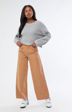 Waffle Knit Baby Pullover Sweater image number 1