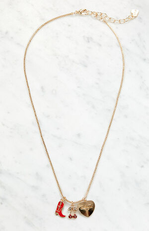 x PacSun Charm Necklace image number 3